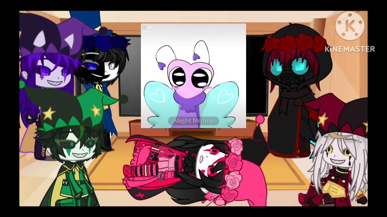 |•☆The Freak Circus React Y/n As Cosmo and Flutter | My Au | TFC Gacha club | Part 7•☆|