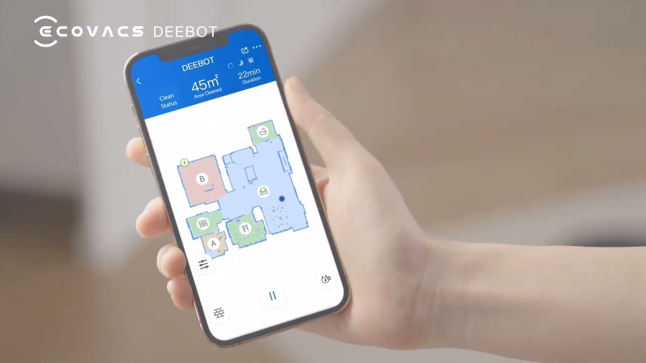 Poznaj robota sprzątającego Ecovacs Deebot N8Pro+ kt&oacute;ry odkurza i mopuje.