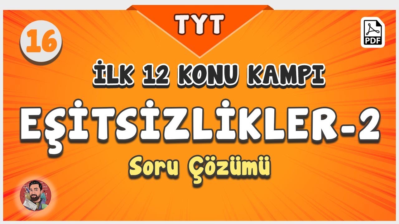 Basit Eşitsizlikler -2 (Soru Çözümü) | TYT İlk 12 Konu Kampı | #merthoca #hedef12