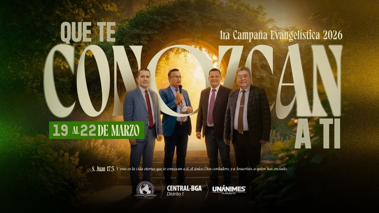 CAMPAÑA EVANGELISTICA - QUE TE CONOZCAN A TI