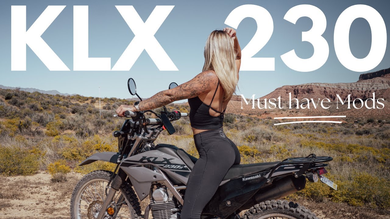KLX 230 нуждается в модификациях/улучшениях!