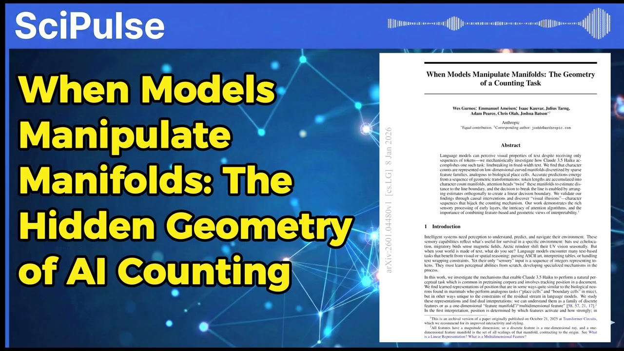 When Models Manipulate Manifolds: The Hidden Geometry of AI Counting