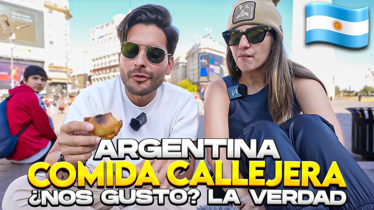 PROBANDO COMIDA CALLEJERA y MÁS en ARGENTINA | NUESTRA SINCERA OPINIÓN… - Gabriel Herrera