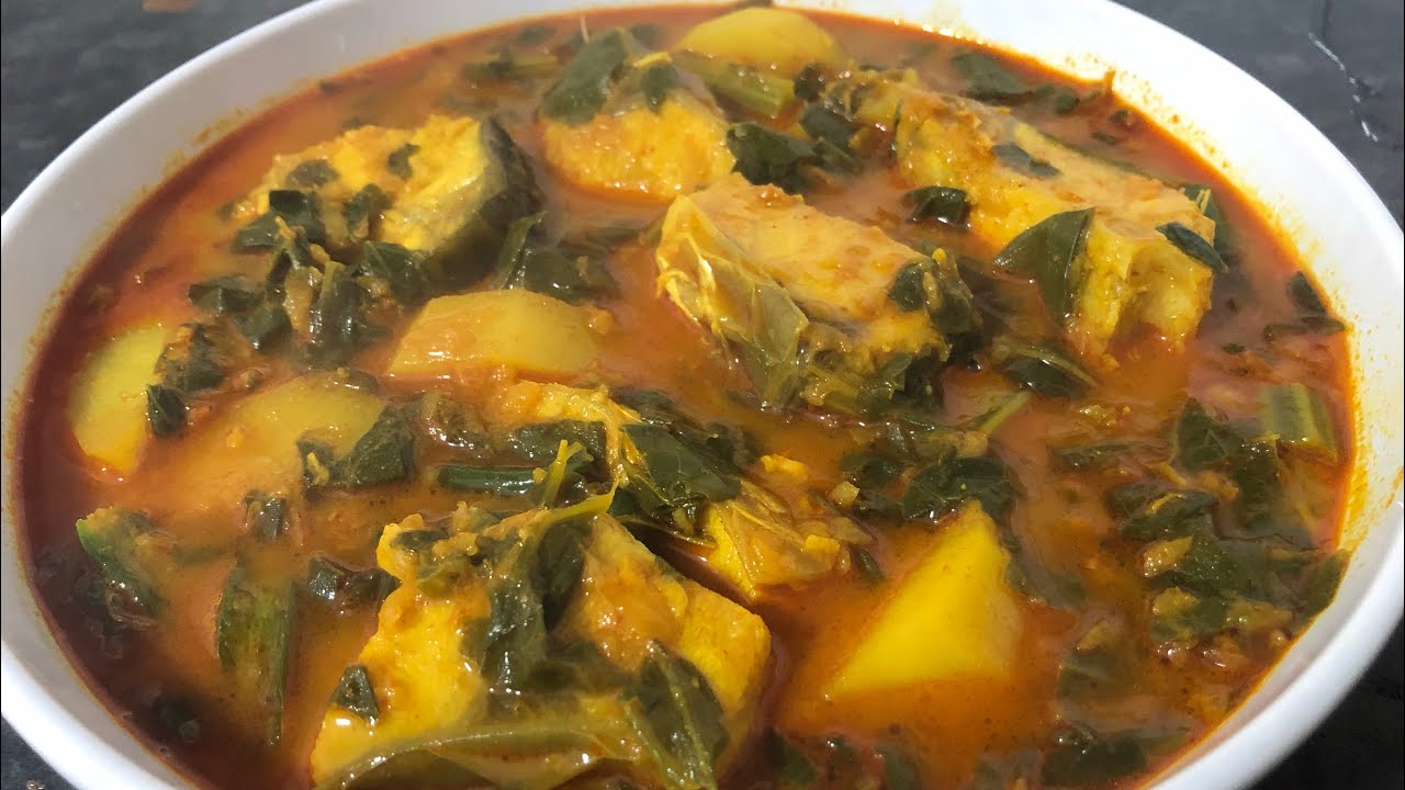 নয়া লাই পাতা দিয়ে মাছের রেসিপি 😋👌