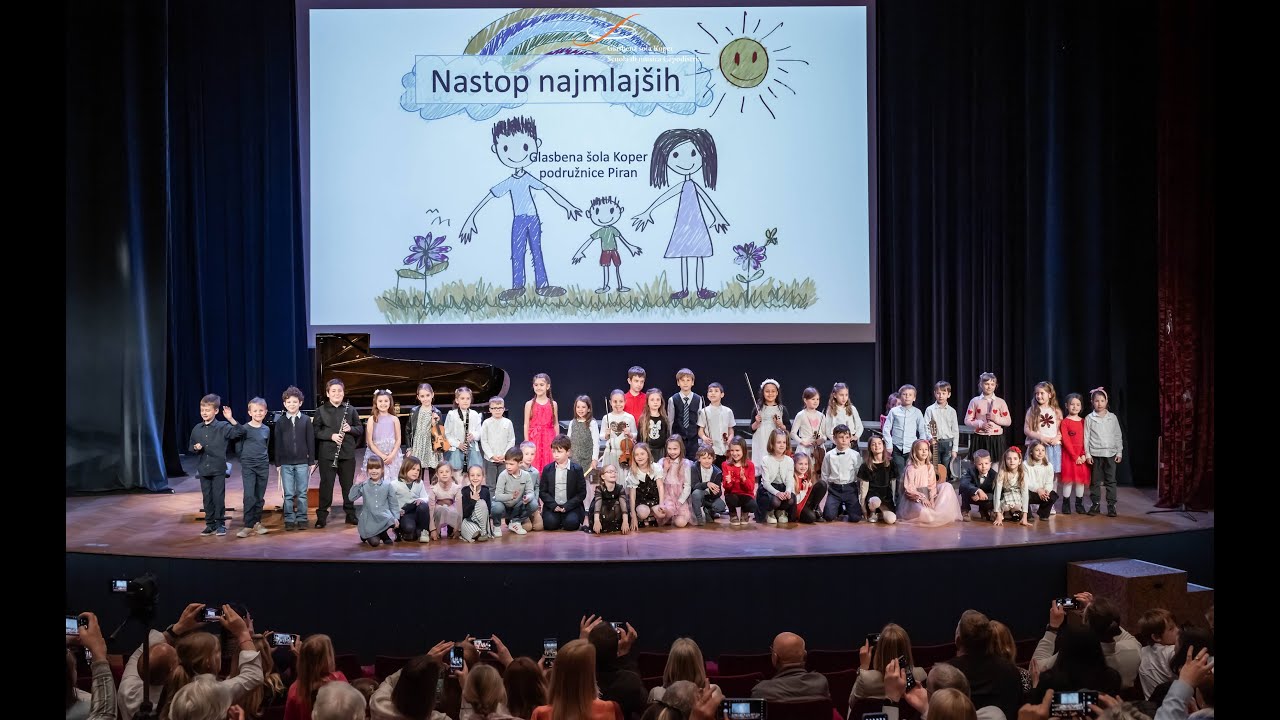 Nastop najmlajših Glasbene šole Koper - podružnice Piran 2024/25