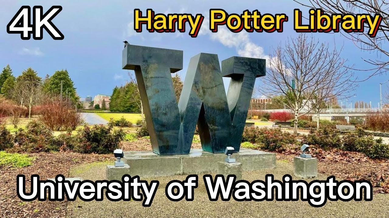 University of Washington & Seattle's Iconic Suzzallo Library | Rain Walk