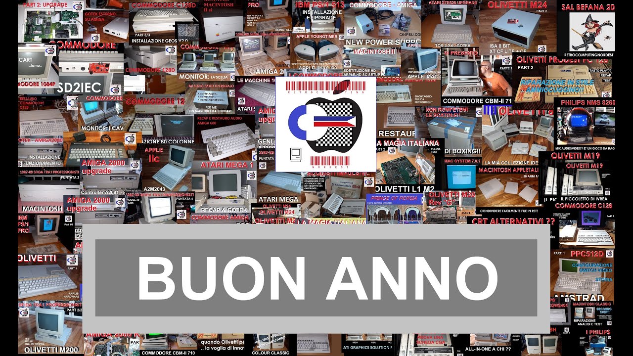 SAL RETROCOMPUTINGNORDEST - BUON 2026 Oggi parlo da solo e descrivo i video pubblicati sul canale.