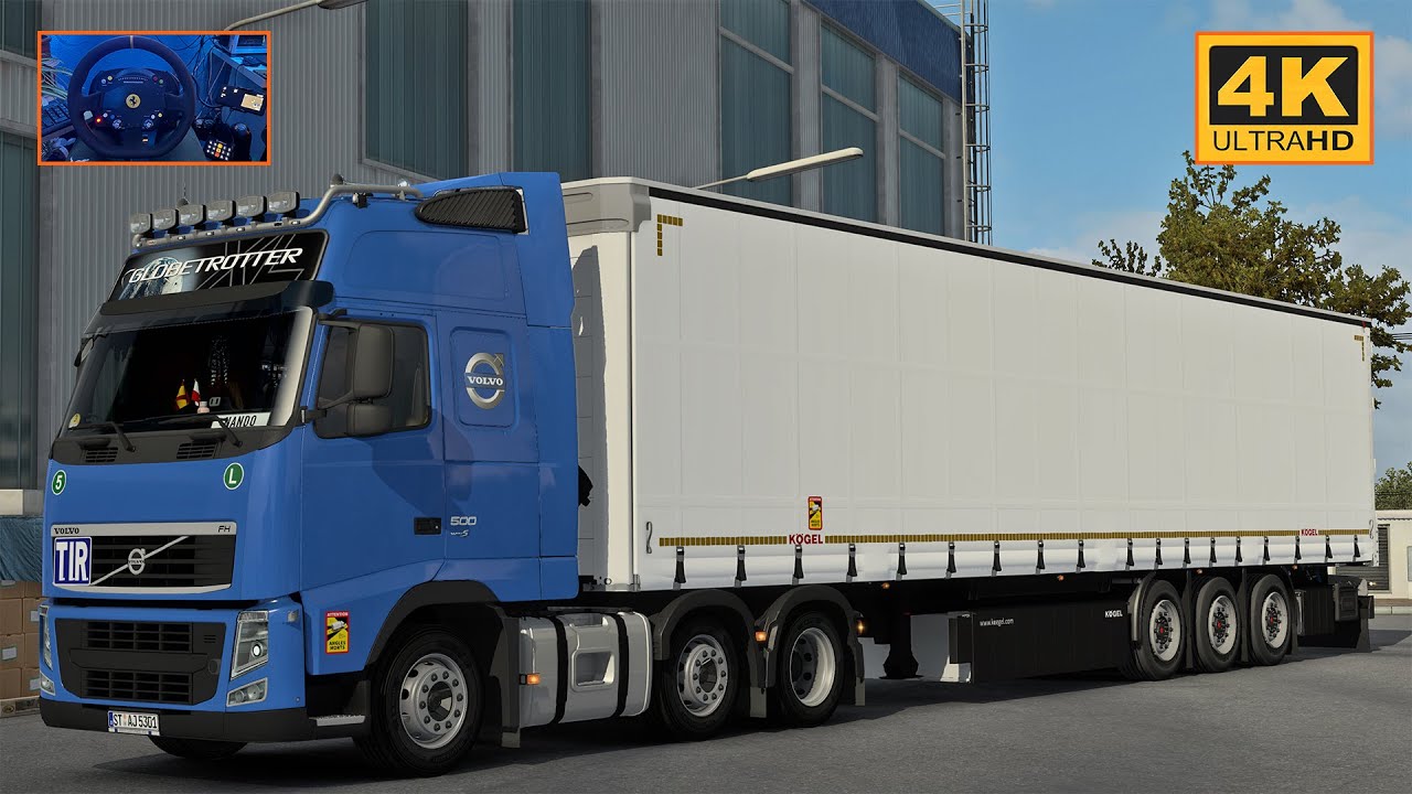 Volvo FH3 FH13 500 in RPM | Weselberg - Münchweiler | ETS2 Gameplay 4K + wheel cam