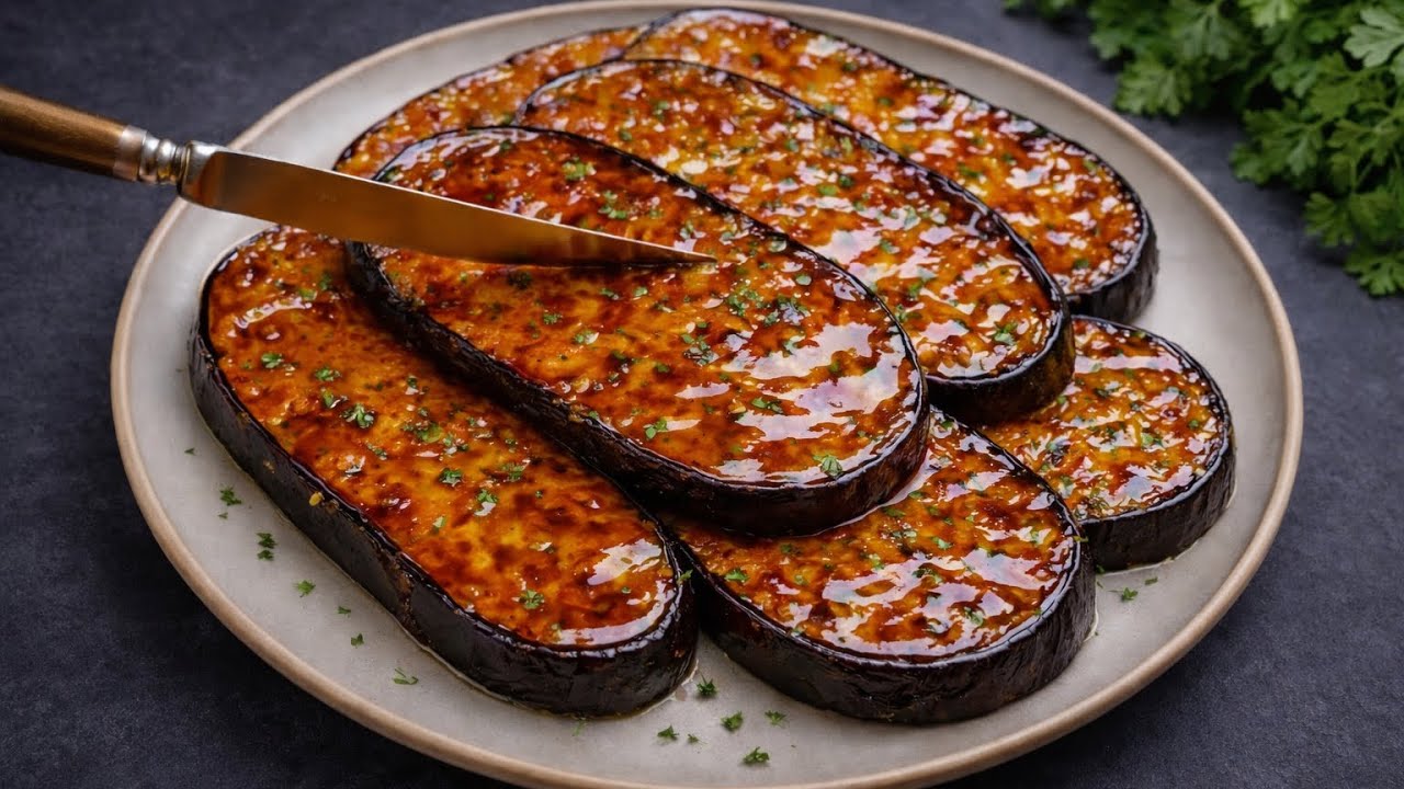 “I’ve Never tried eggplants like this!New eggplant recipe you didn’t know! Delicious!