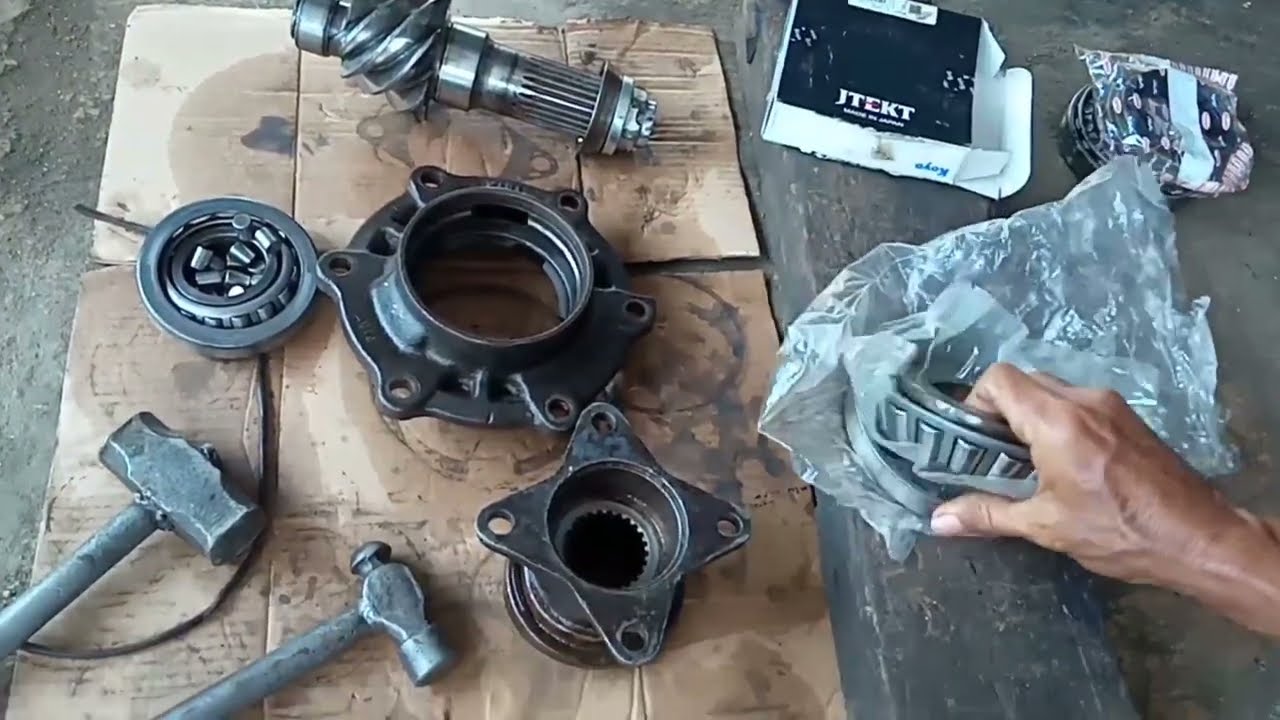 Perakitan gardan Dyna 130 ht
