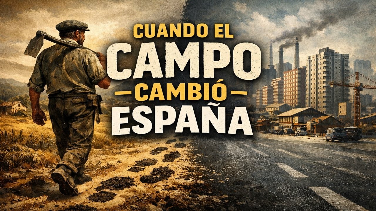 El ÉXODO RURAL que Cambió España: Lo que el CAMPO Enseñó a las CIUDADES (1950-1980)