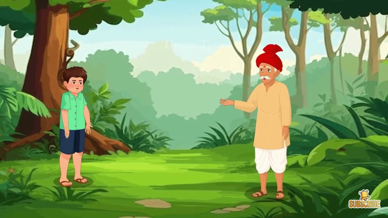 🌿 ঋষি ও বালকের জ্ঞানের পাঠ | Bangla cartoon | Moral Story | Bangla Fairy Tales