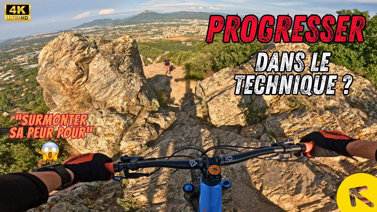VTT Surmonter sa Peur pour Progresser dans le Technique ! Coaching VTT, Fenouillet, Var, France !