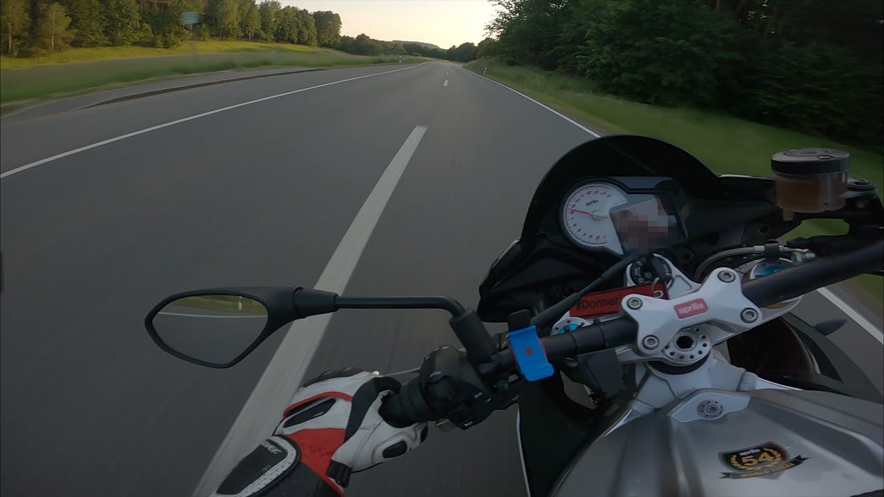 Aprilia Tuono V4 1100 Factory   Original exhaust E3 Pure Sound Raw