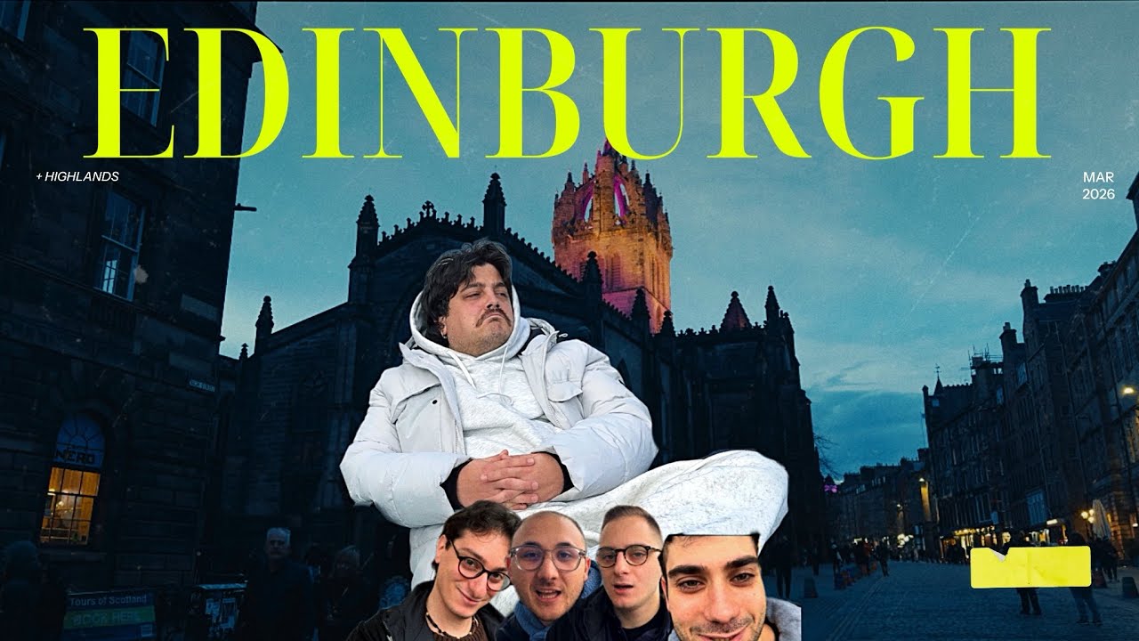 Anti-narrativa di 5 subumani a Edimburgo (+ Highlands)