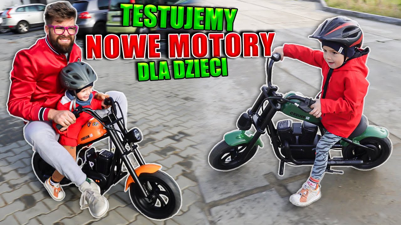 Takich motor&oacute;w dla dzieci jeszcze nie widzieliście! NOWY SPRZĘT W NASZYM GARAŻU!
