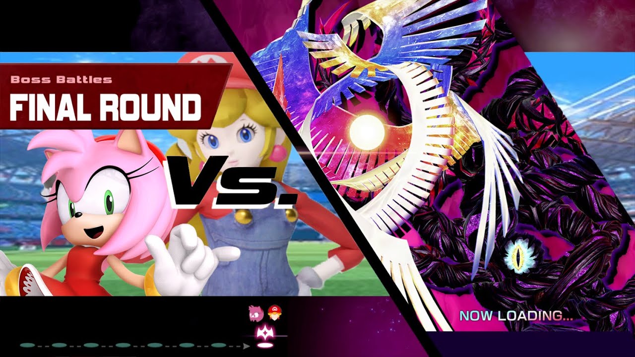 Amy (Sonic) & Peach (Mario Overalls) vs Boss Battles 9.9 Difficulty [Women's Day Special] SSBU Mods