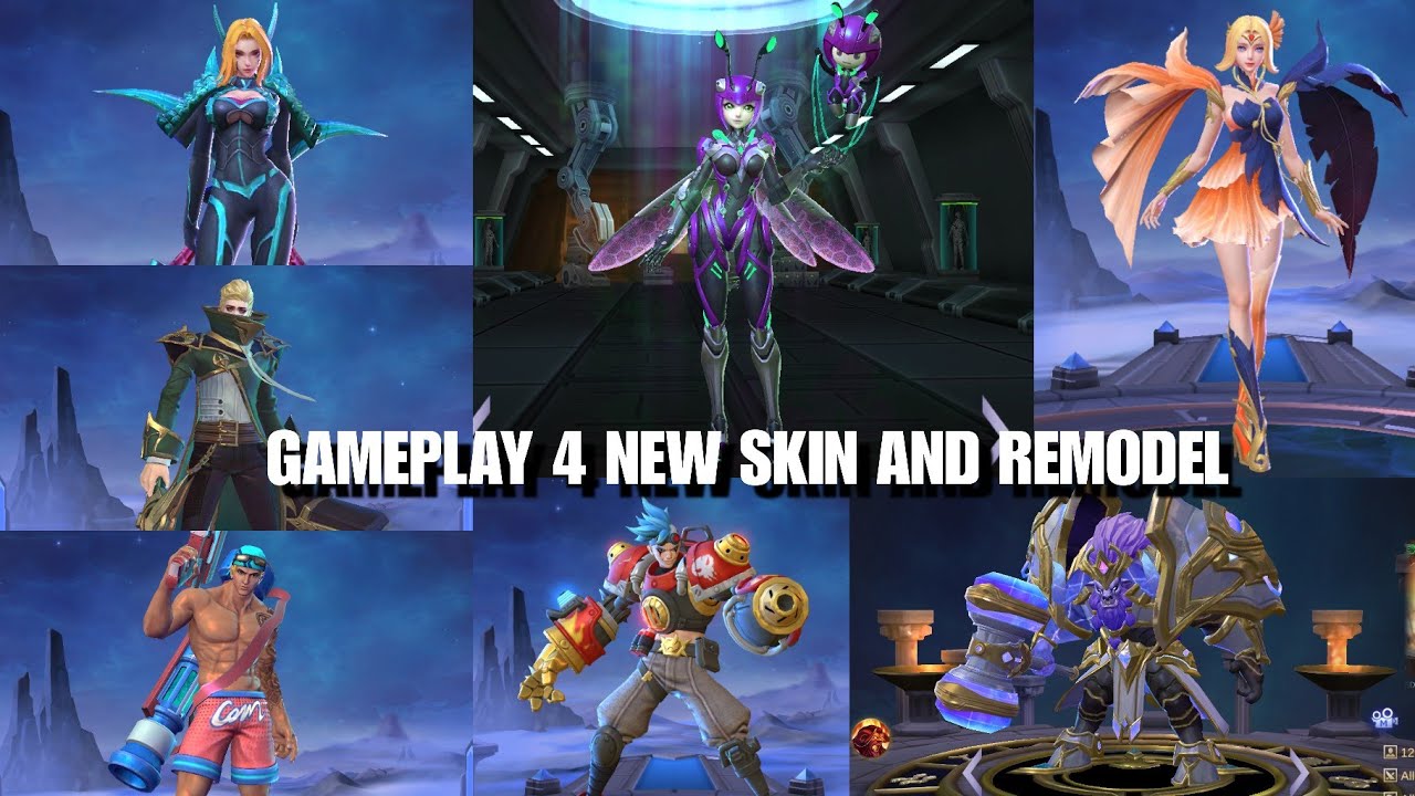 V.E.N.O.M SQUAD RELEASE! | GAMEPLAY 4 NEW SKINS AND REMODEL HERO!