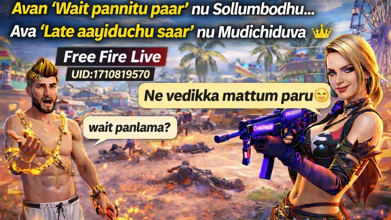 Avan ‘Wait pannitu paar’ nu Sollumbodhu.
Ava ‘Late aayiduchu saar’ nu Mudichiduva  | Stoner Ranger🔥