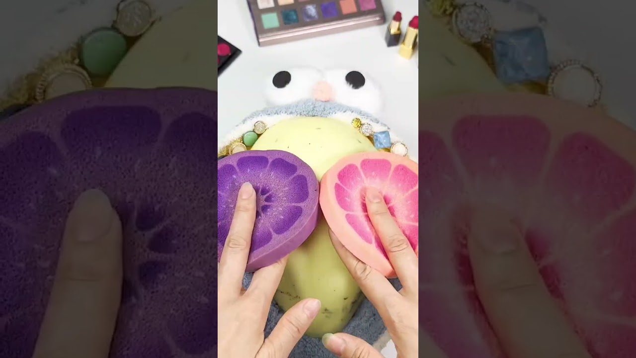 Fruits ASMR makeup transformation compilation