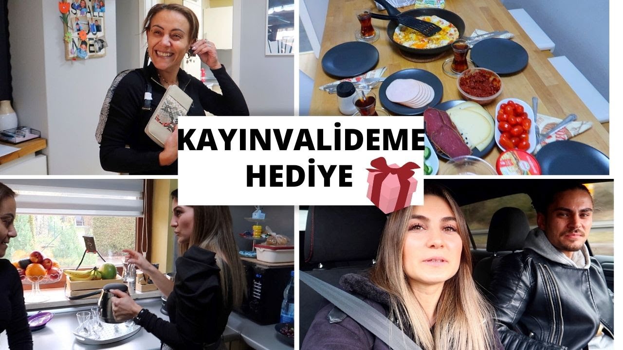 KAYINVALİDEME T&Uuml;RKİYE'DEN HEDİYE🎁🇹🇷 - KAHVALTI DAVETİ⎢ALMANCILAR