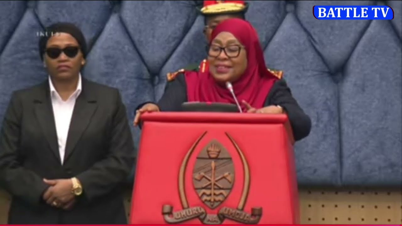 RAIS SAMIA AONGEA MAZITO AKIFUNGA BUNGE......
