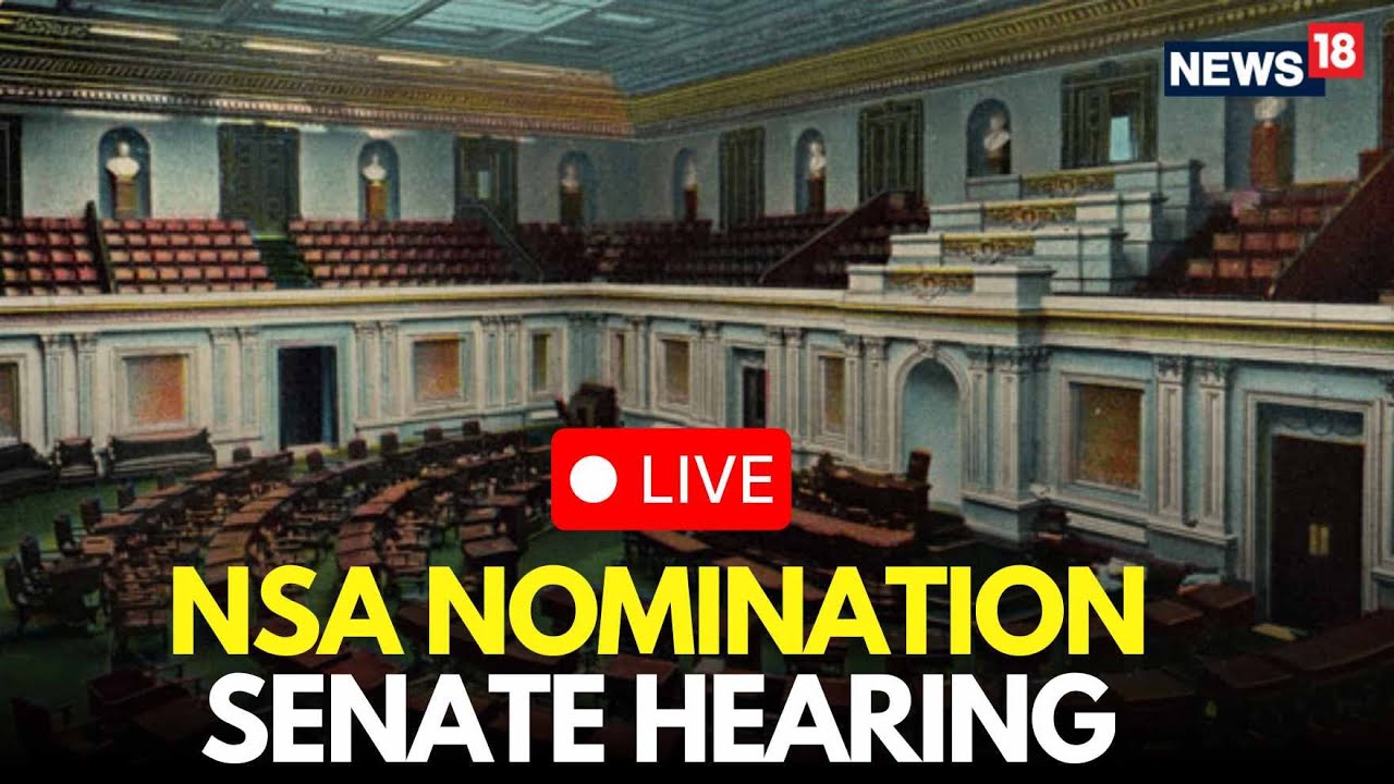 LIVE US Senate Committee Holds Hearing on Lt Gen Joshua M. Rudd&rsquo;s Nomination as NSA Director | N18G