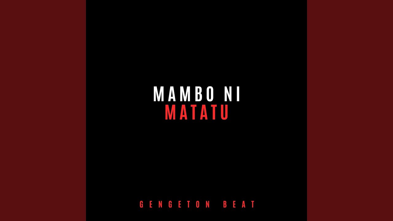 Mambo ni matatu