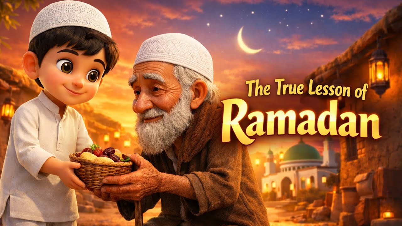 Ramzan Ki Asli Seekh | Heart Touching Islamic Story | 3D Cartoon Moral Story