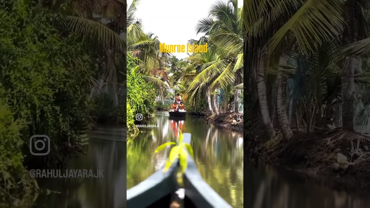 Munroe Thuruthu #kollam #song #munroeisland #munroe #travel #kerala #keralatourism #shorts #island