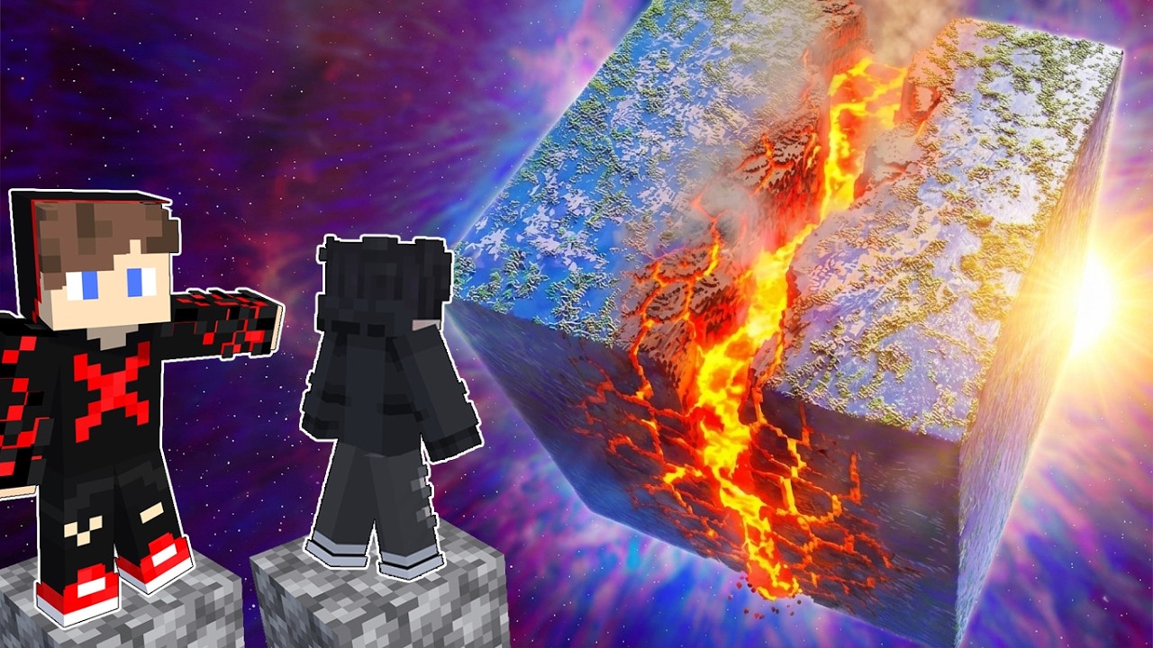 How We Survive the END OF THE WORLD in Minecraft