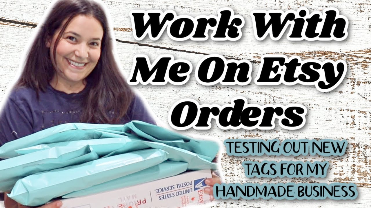 Work With Me On Etsy Orders / Running A Successful T-Shirt Business Using A Cricut Maker / GIVEAWAY