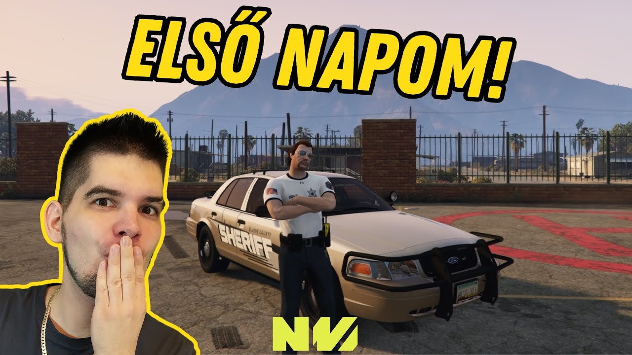 Első NAPOM!🫡| GTA V RP | NerdWise #nerdwise #gta #roleplay