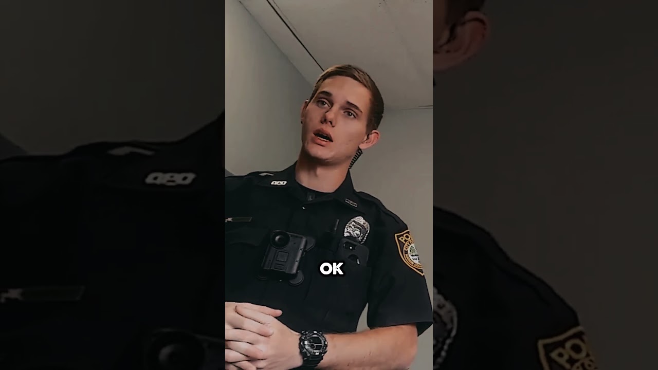 ⚖️ OFFICERS SAY LEAVE OR GO TO JAIL FOR ASKING RECORDS #firstamendment #knowyourrights #copwatch
