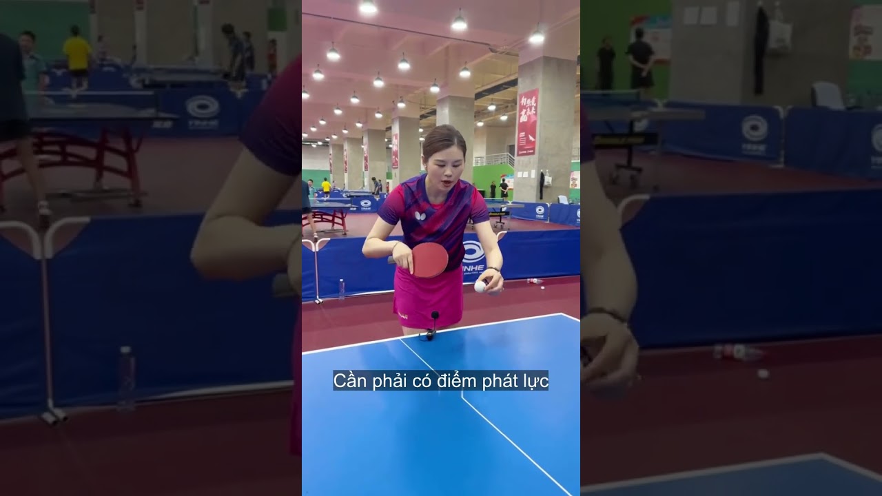 Kỹ thuật g&ograve; b&oacute;ng xo&aacute;y xuống trong b&oacute;ng b&agrave;n #bongban #tabletenis #pingpong #videobongban #hopbongban