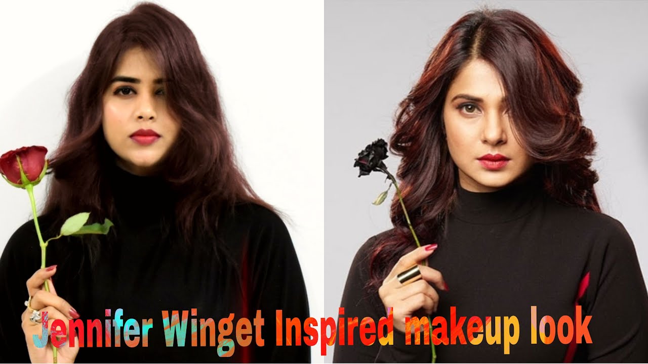 Jennifer Winget Inspired makeup tutorial || Celebrity Inspired makeup look || Glamfly Beauty
