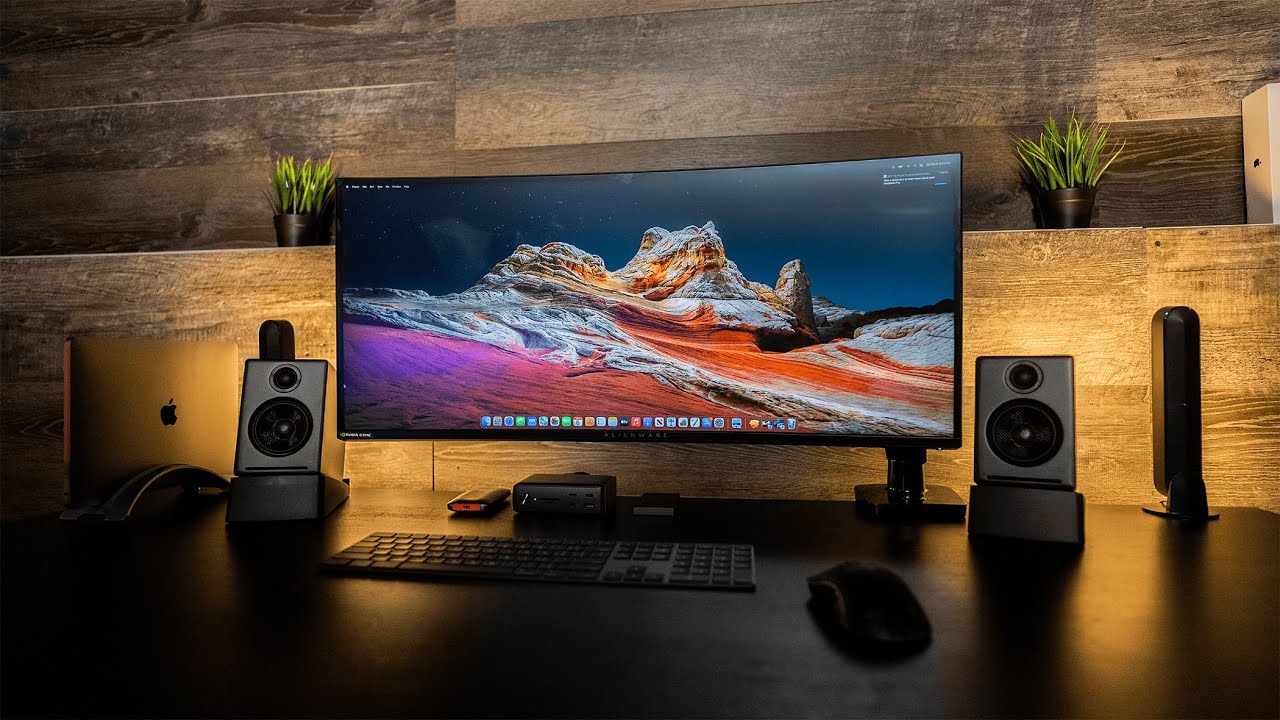 My Ultimate M1 MacBook Desk Setup Tour 2021