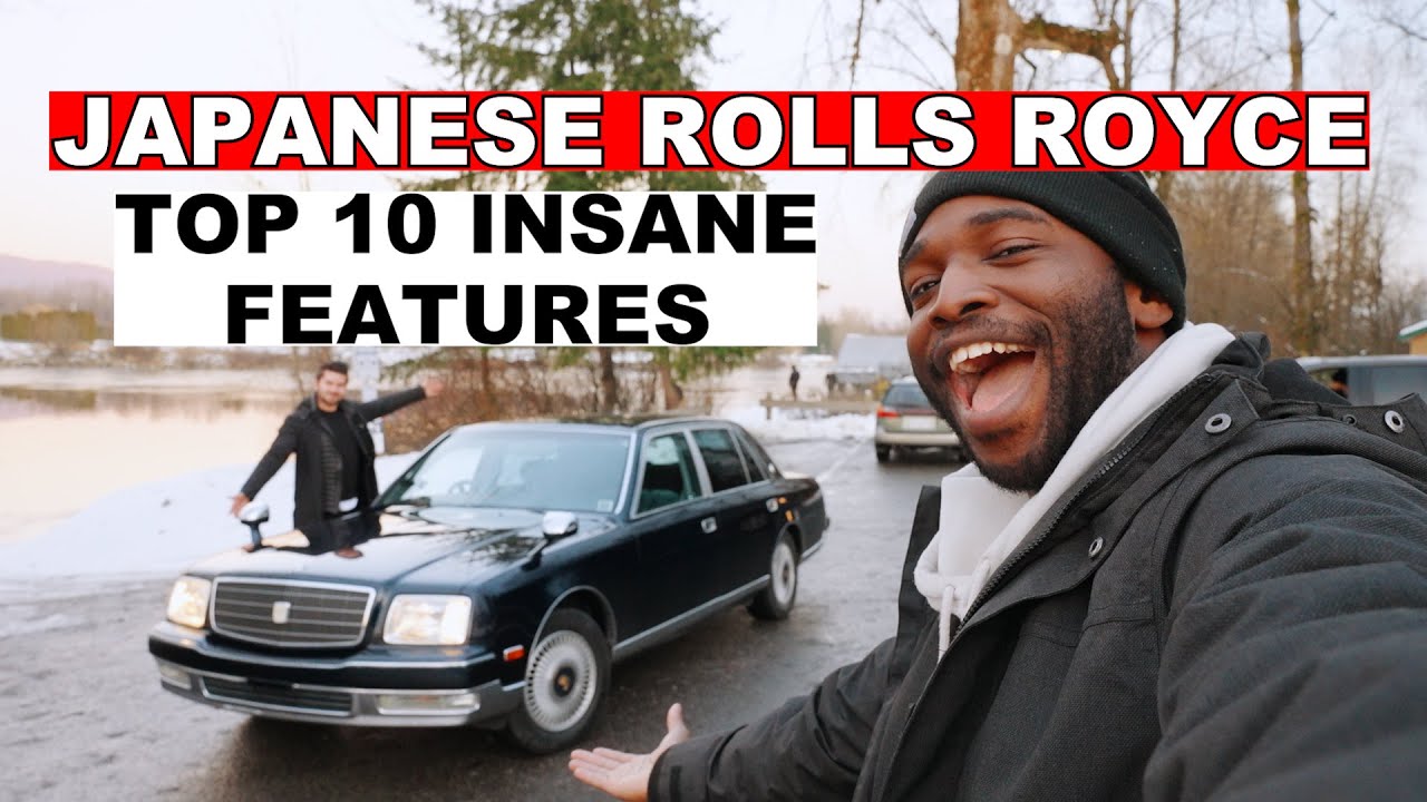 Top 10 Crazy Features of the V12 Toyota Century   Japanese Rolls Royce
