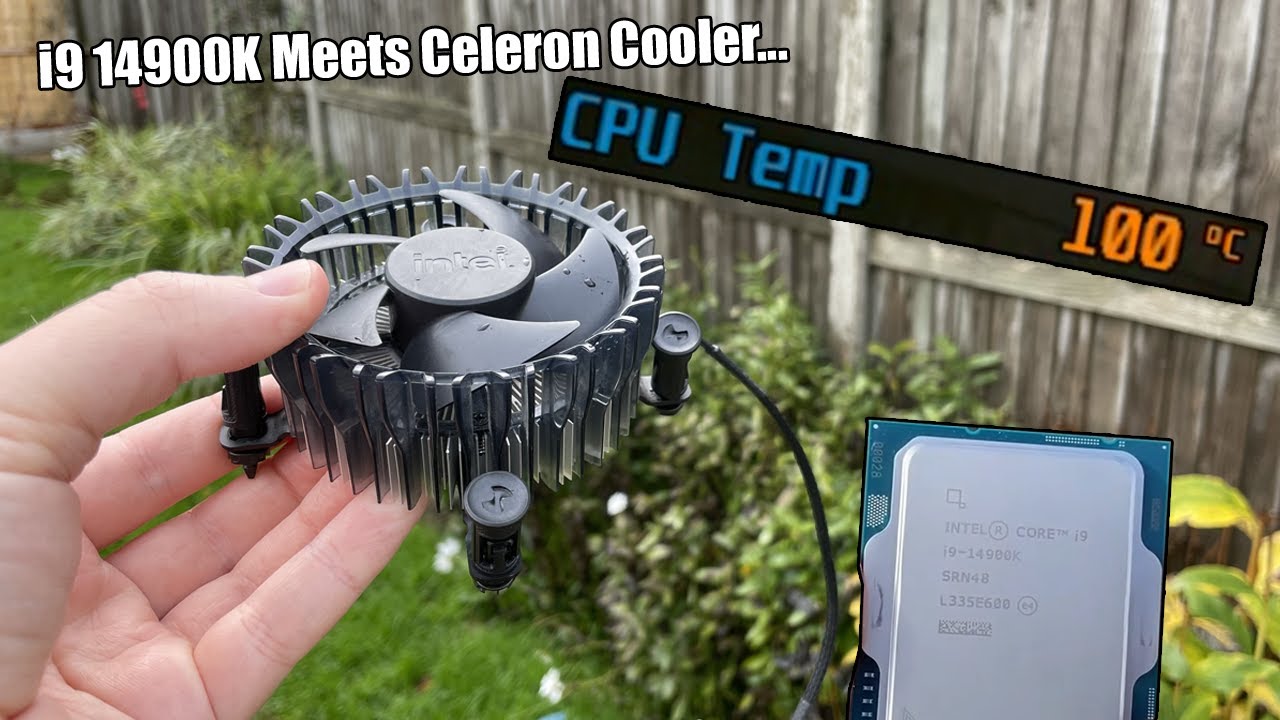 Celeron Stock Cooler Vs i9 CPU