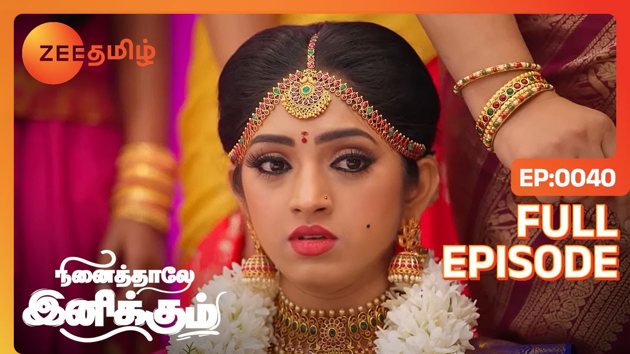 Jagadeeshஷால் நின்றுபோன bommiயின் திருமணம் | Ninaithale Inikkum | Full Ep 40 | Zee Tamil | 03 Oct 21