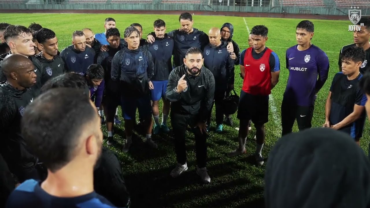 Last training session, a day before the final at KL Football Stadium&hellip;