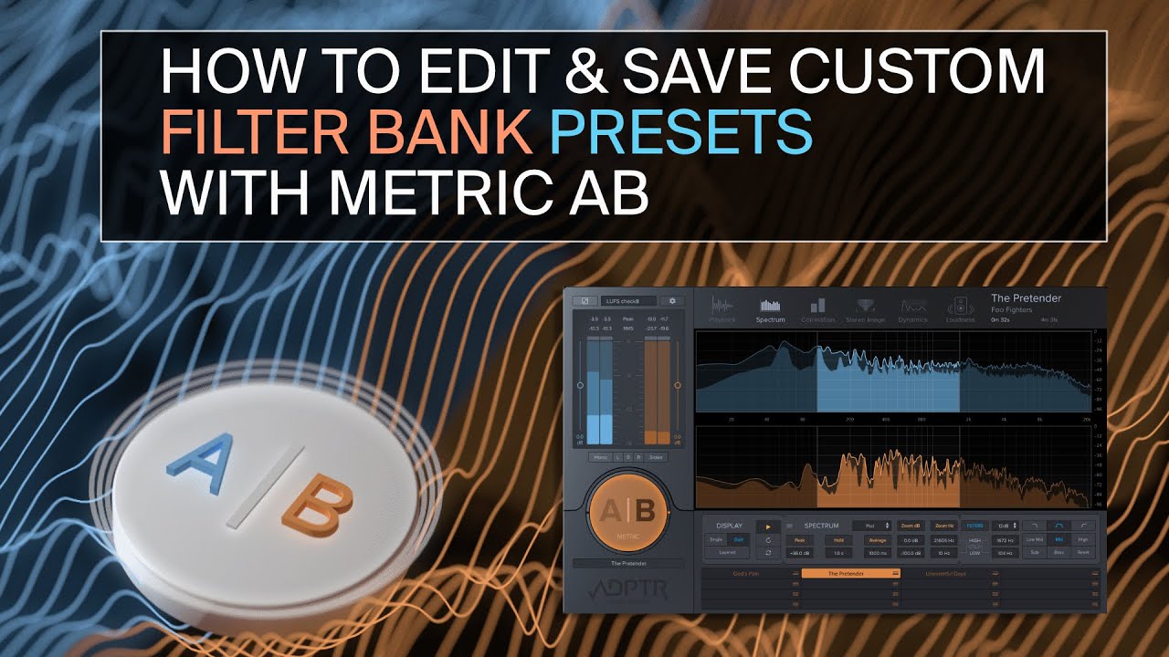 ADPTR AUDIO Metric AB Mega Tip - CUSTOM FILTER BANK