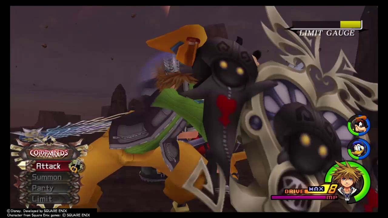 Kingdom Hearts II Final Mix - Lingering Will Battle