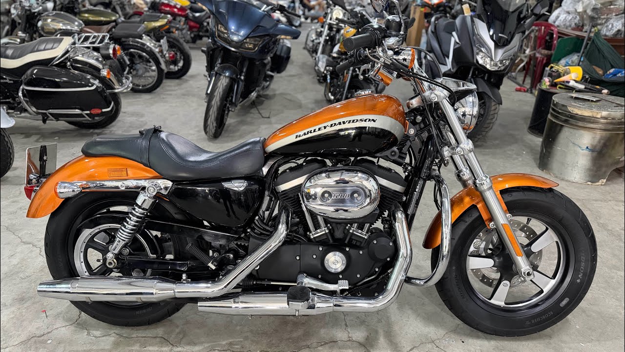 [ ĐÃ BÁN ] Harley Davidson Custom 1200 ABS 2014 bản đặt biệt HQCN sang tên toàn quốc. 0793643445