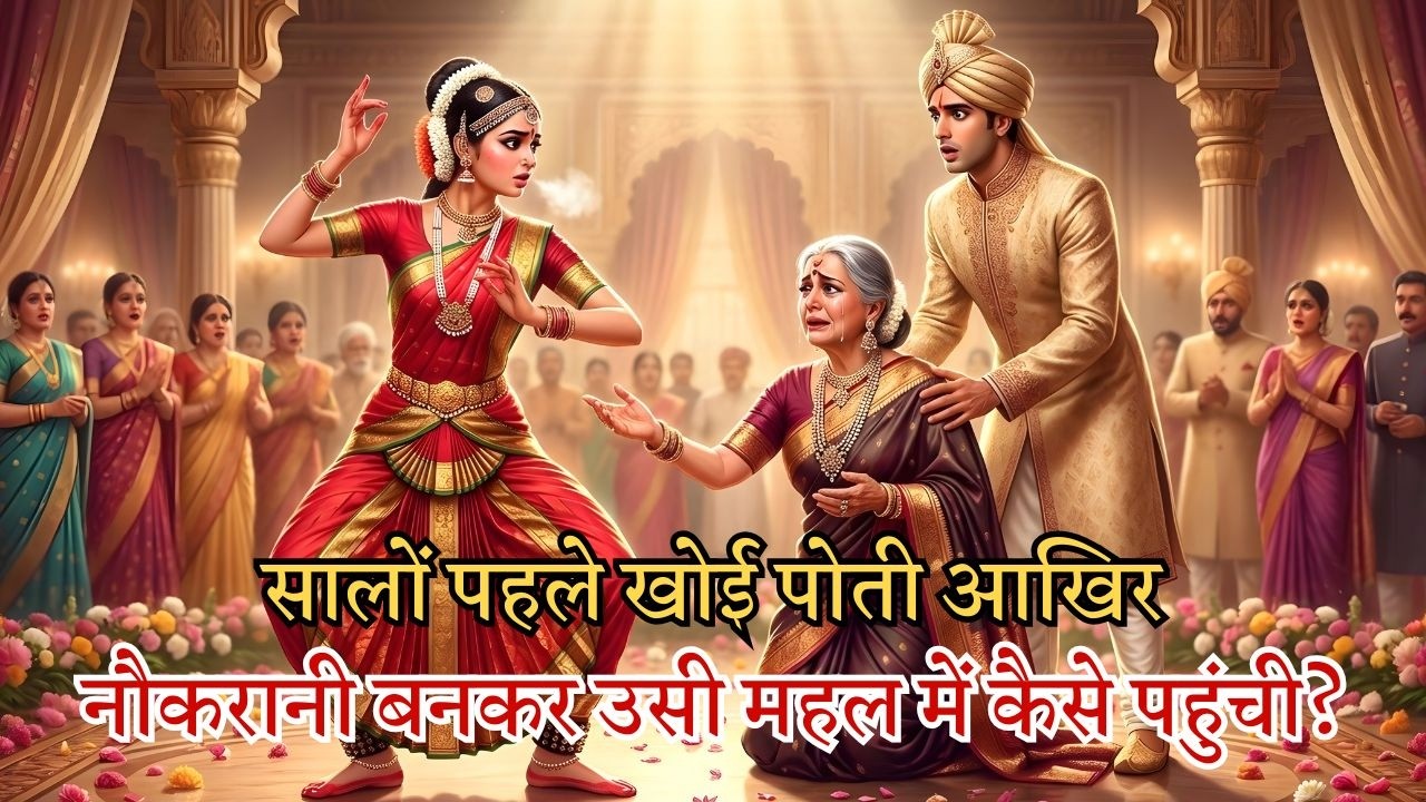 मेहमानों के लिए नचाई गई नौकरानी, नृत्य के बाद दादी रोकर बोली—मेरी वारिस!