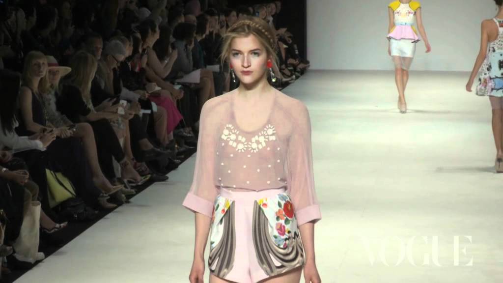 Alice McCall Australian Fashion Week 2012