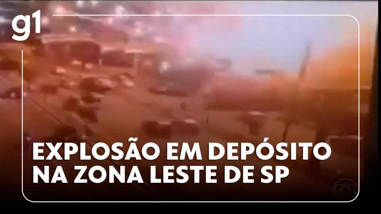 Explos&atilde;o na zona leste de SP deixa um morto e feridos #g1