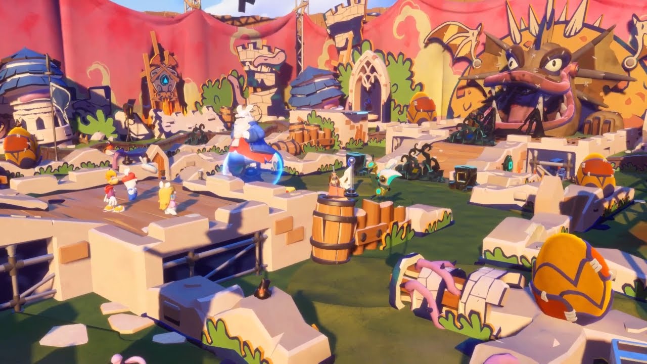 Mario + Rabbids: Sparks of Hope - Rayman in the Phantom Show - Medieval Set - Part 4