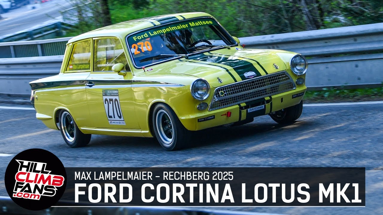 Ford Cortina Lotus MK1 - Max Lampelmaier || Hill Climb Rechberg 2025 ☆