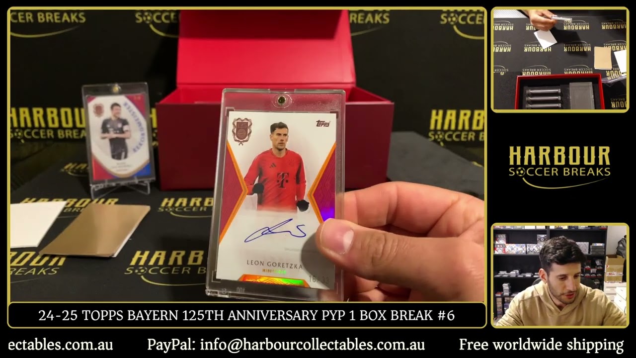 Перерыв №6 - 24/25 Topps Bayern Munchen 125-я годовщина PYP 1 Box Break